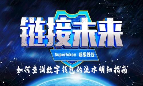 如何查询数字钱包的流水明细指南
