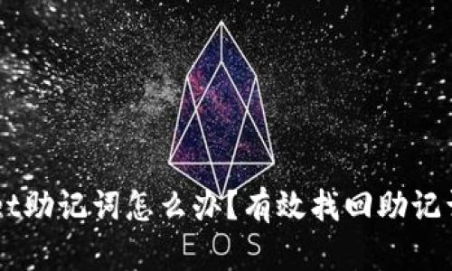 忘记TPWallet助记词怎么办？有效找回助记词的详细指南